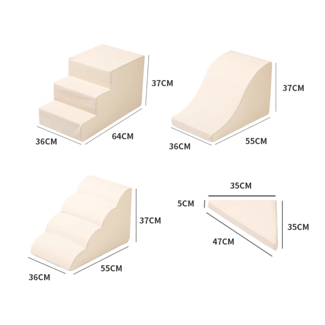 4-pc soft foam play set