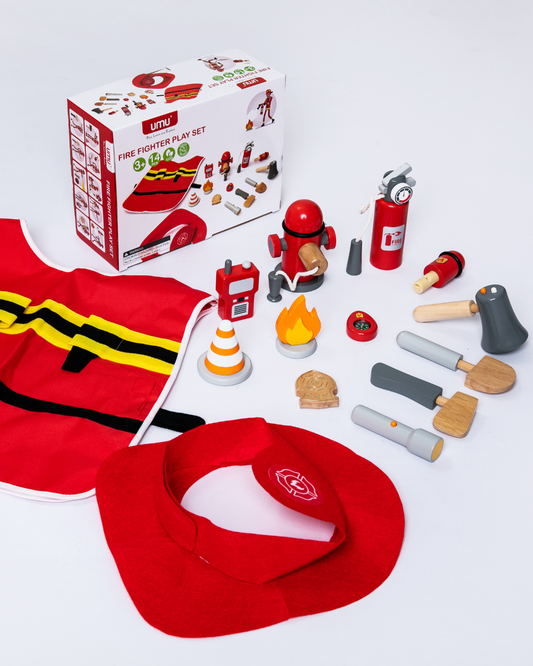 Firefighter play set
