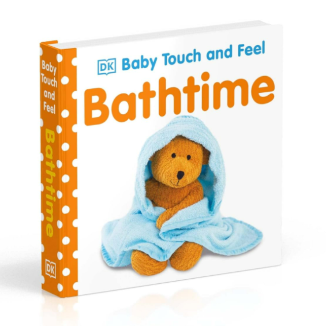 Baby touch and feel bathtime