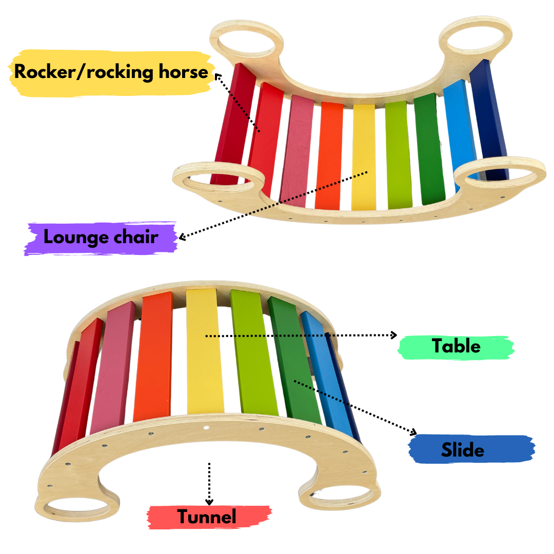 Rainbow rocker