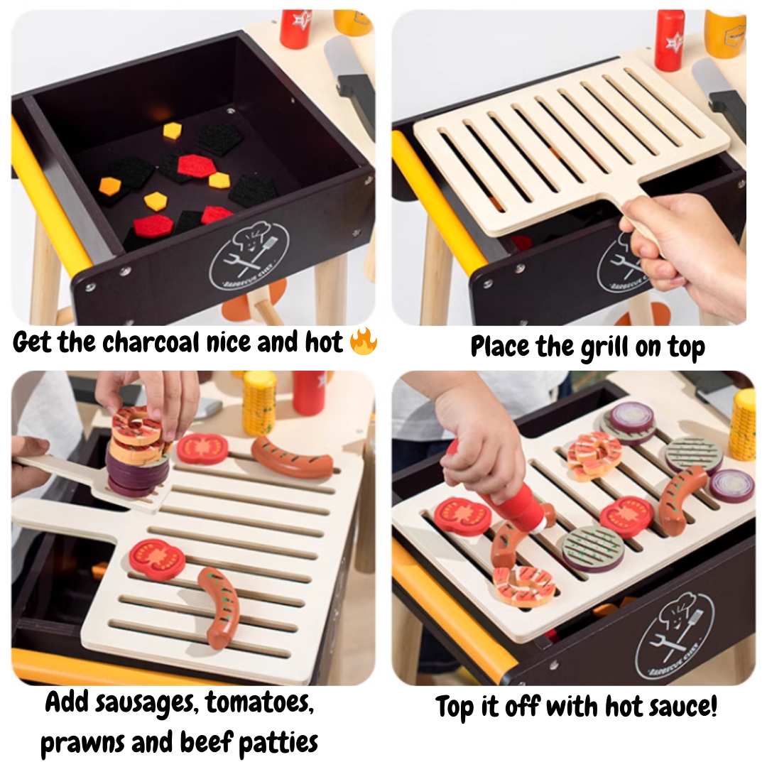 BBQ grill set