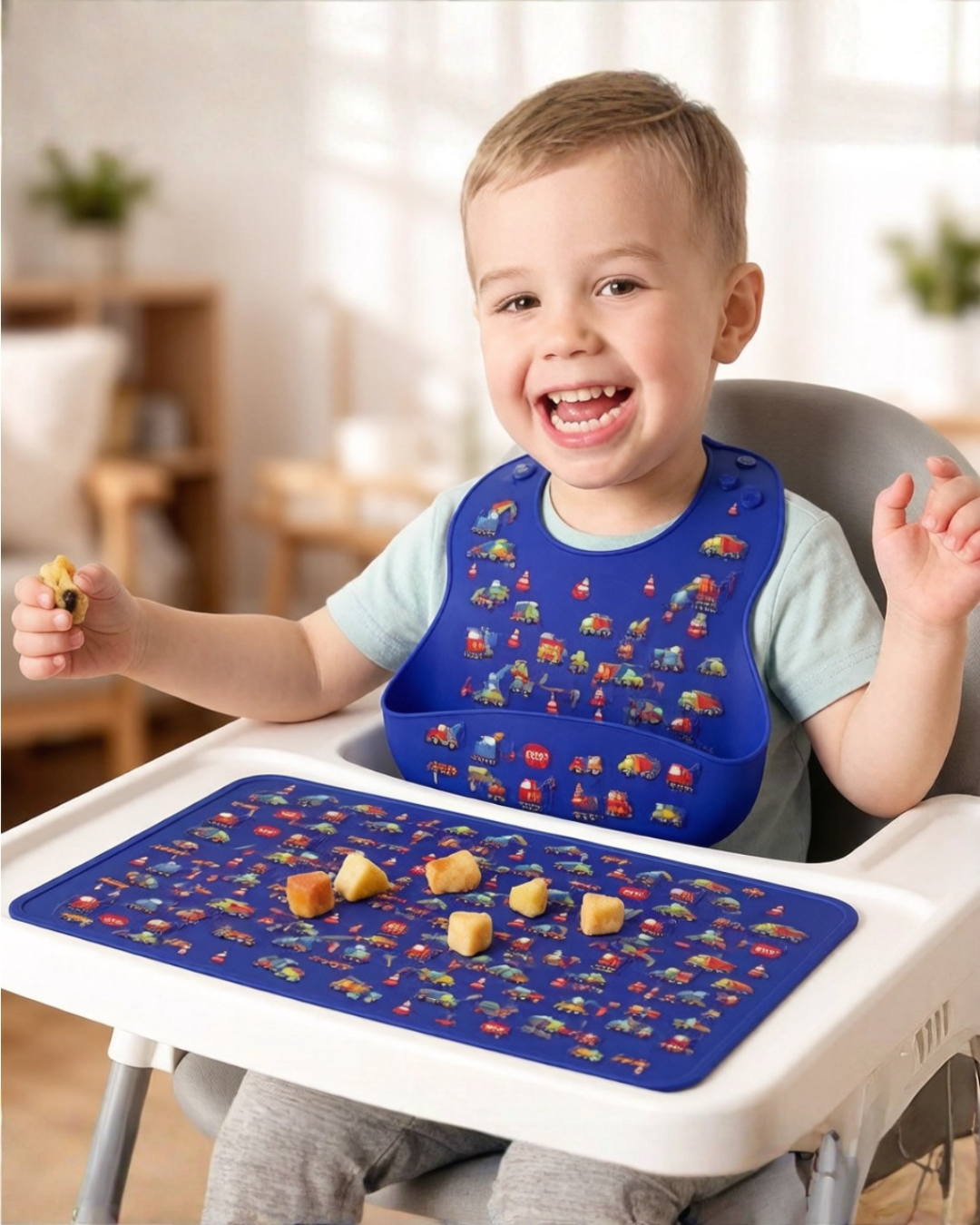 Silicone bib & mat