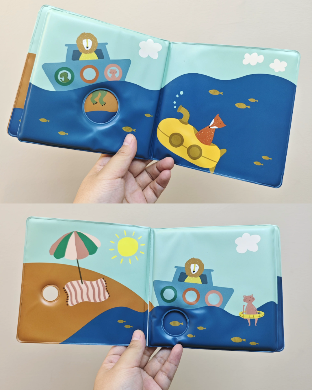 Bath book gift set