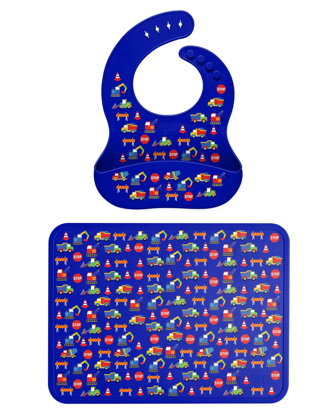 Silicone bib & mat