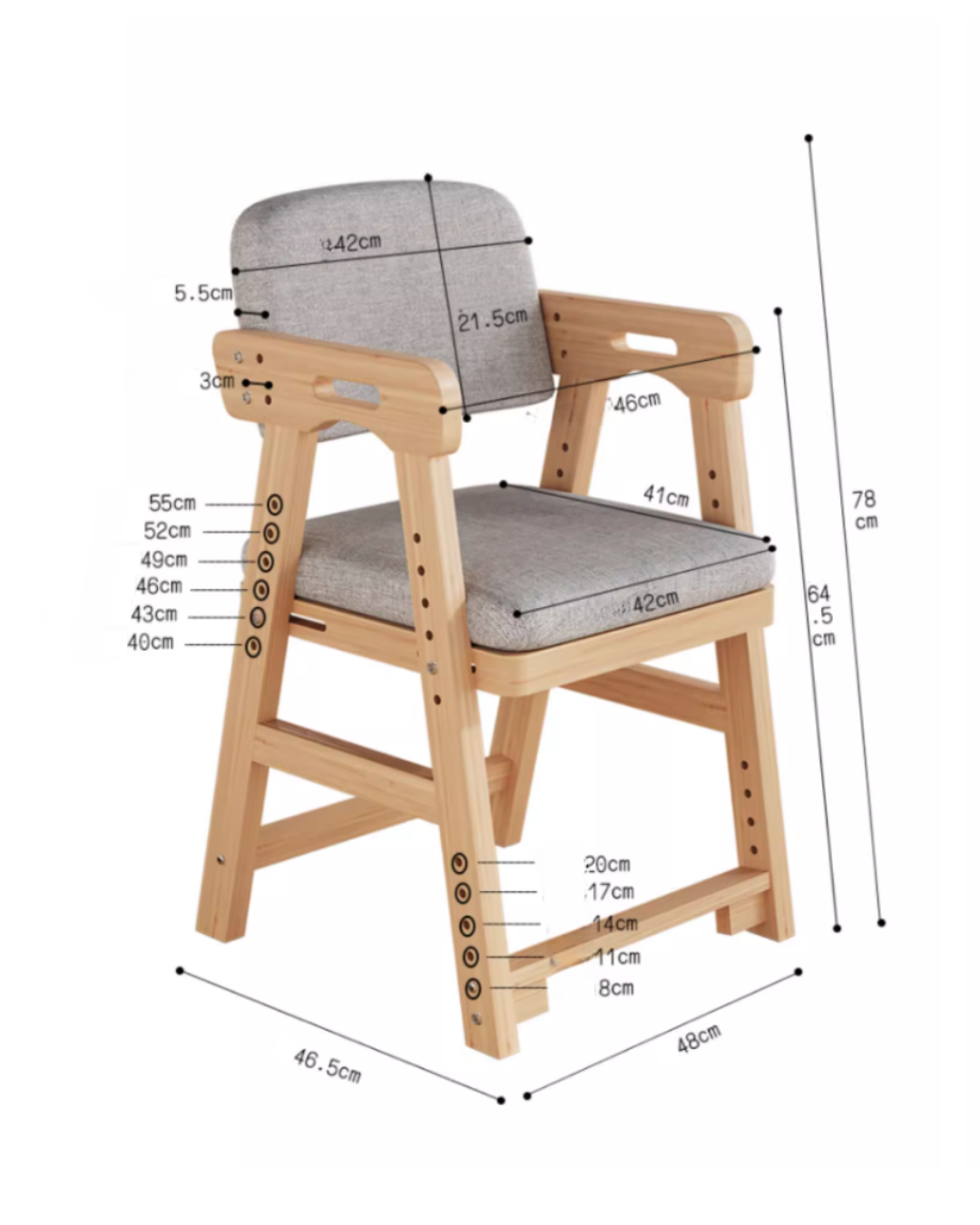 Adjustable chair
