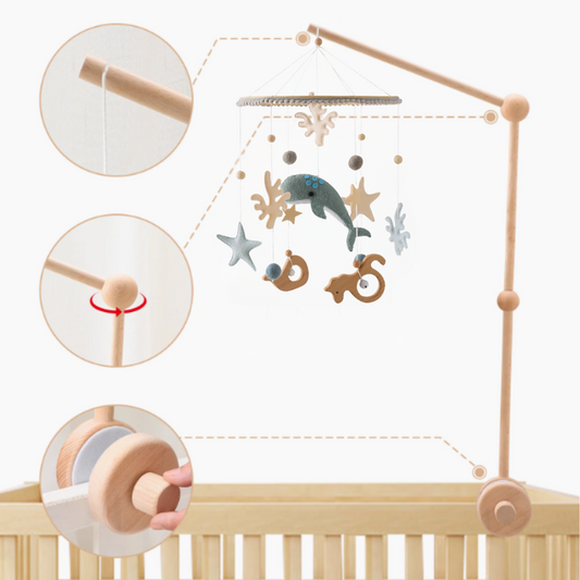 Baby mobile stand