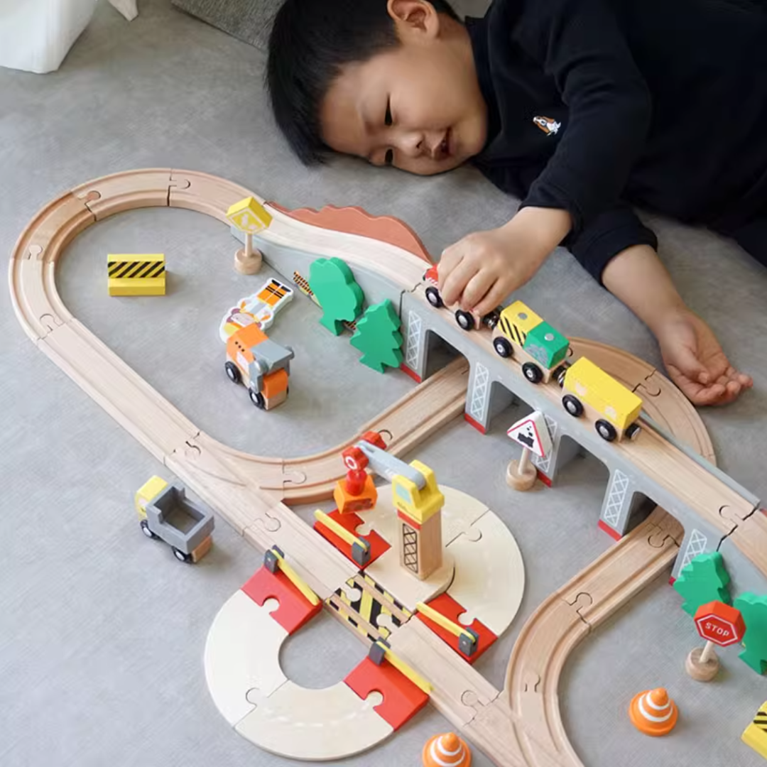 Construction train set