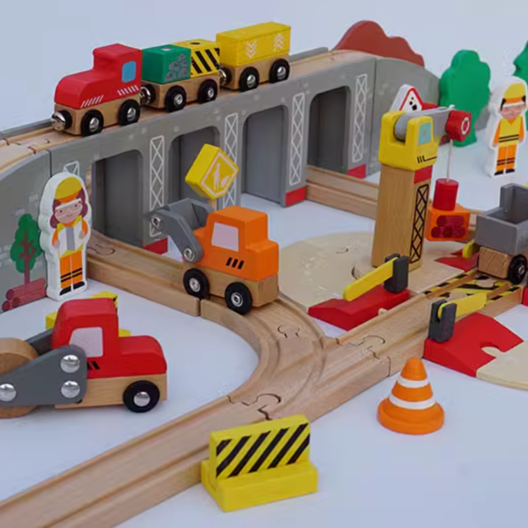 Construction train set