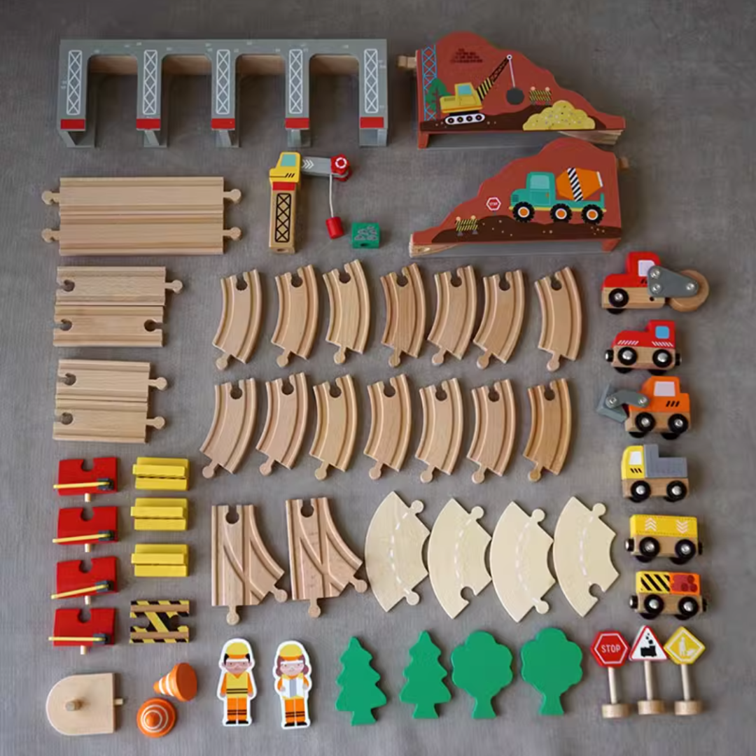 Construction train set