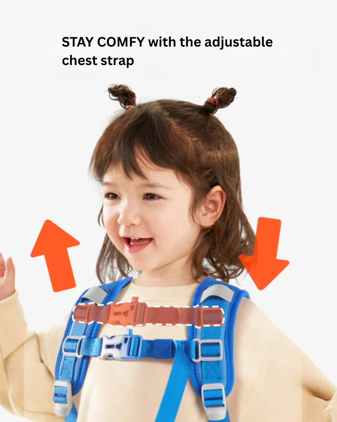 3-in-1 kids outing backpack