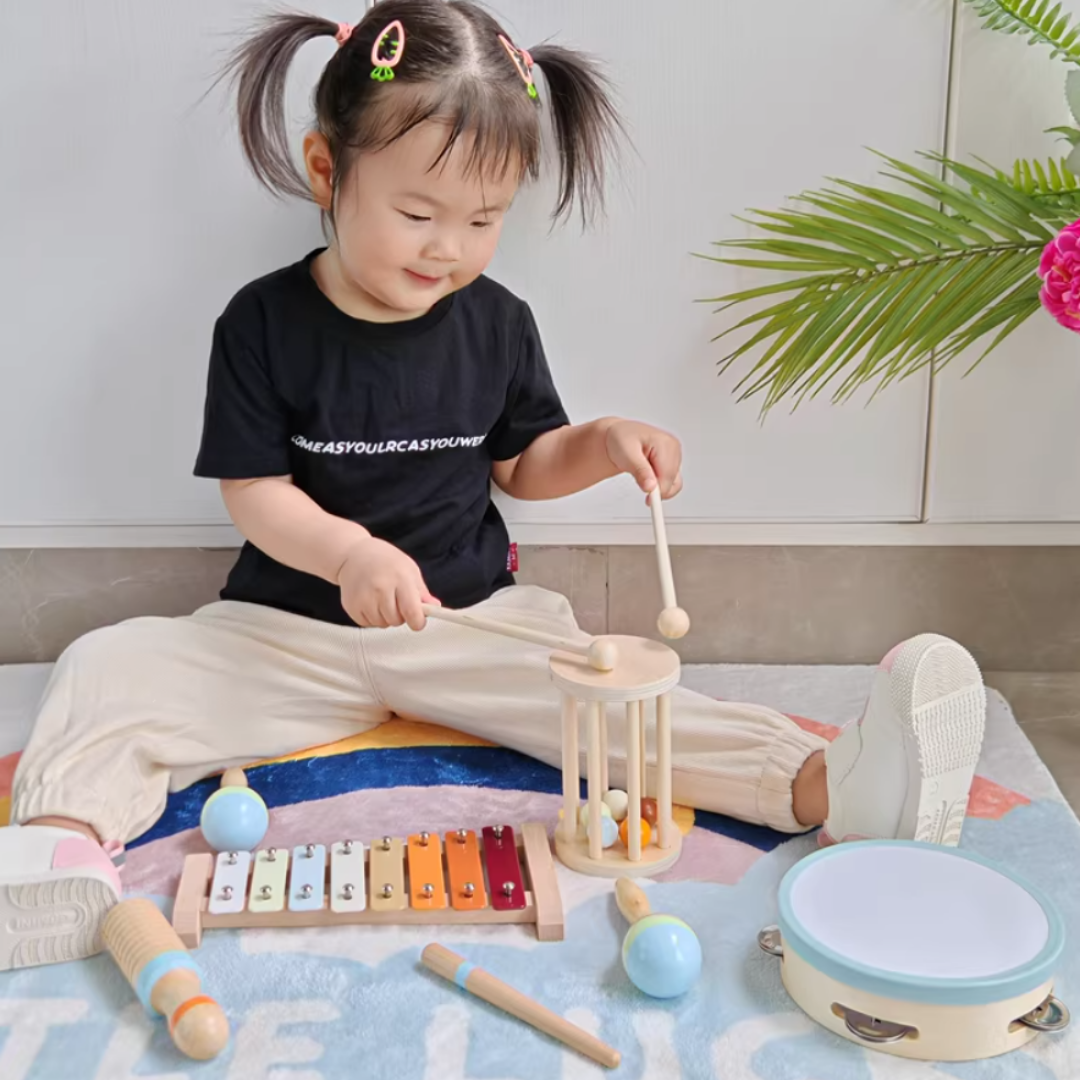 Montessori musical instrument set