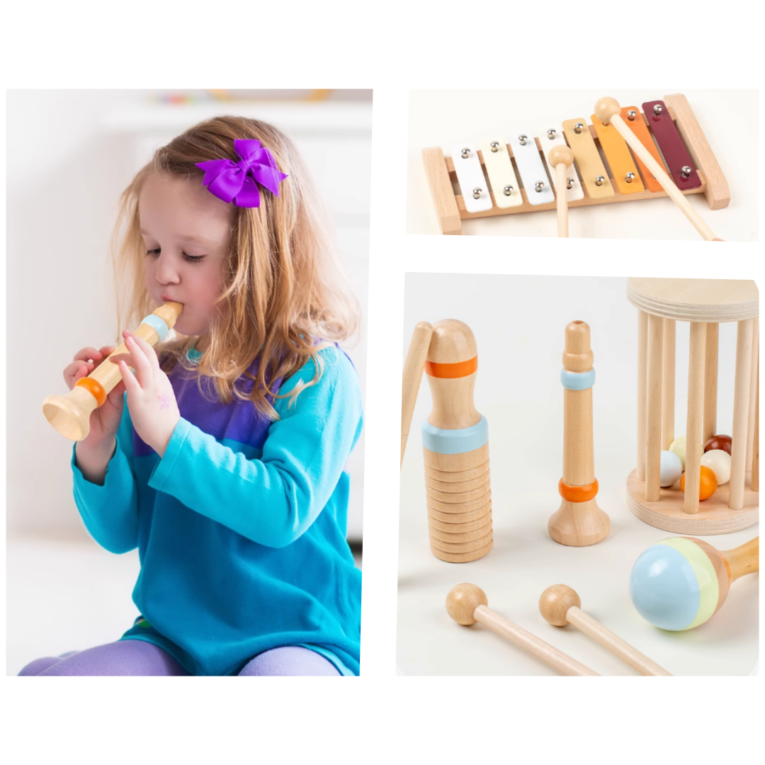 Montessori musical instrument set