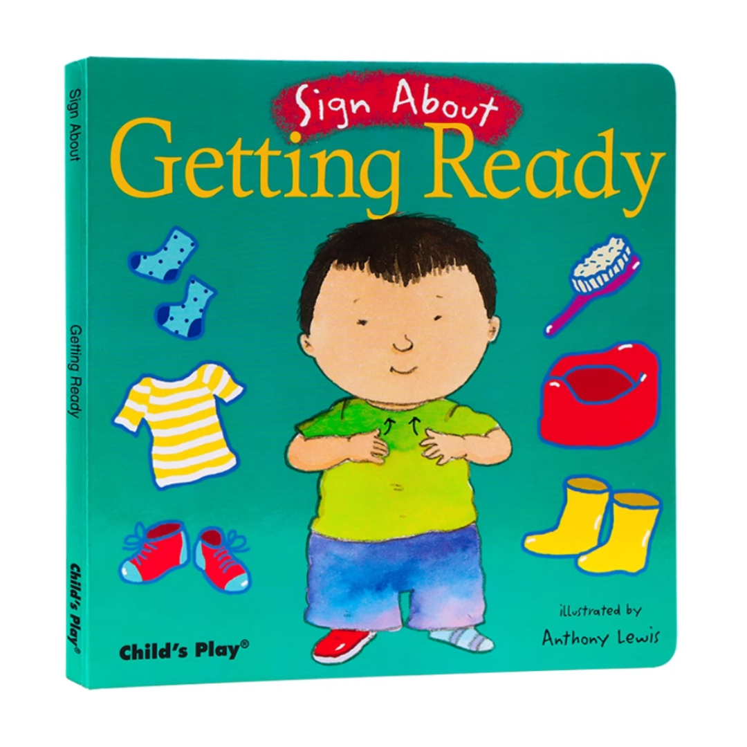 Sign about getting ready