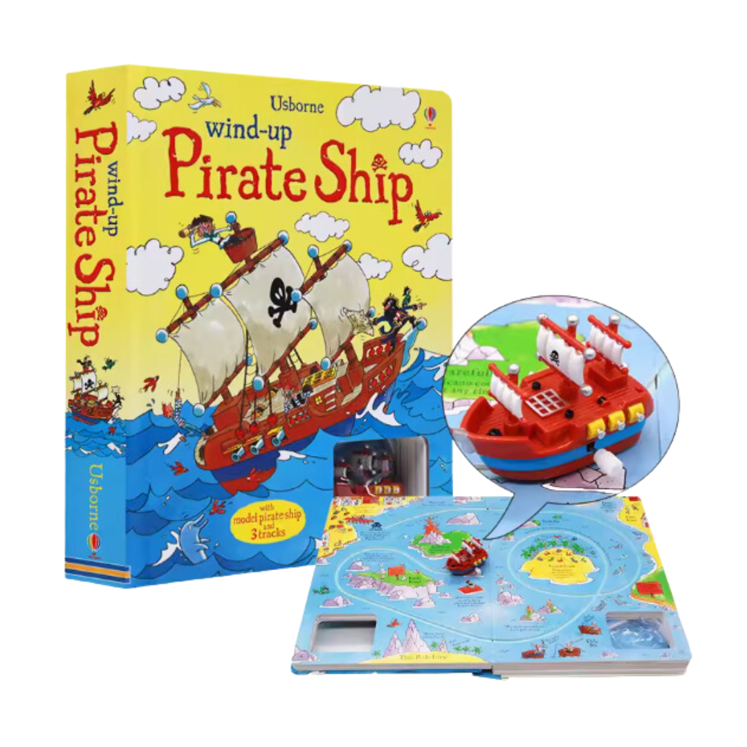 Wind-up pirate ship